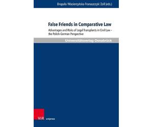 Przemysław Drapała False Friends in Comparative Law (Copertina rigida)