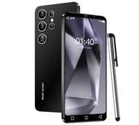 PrzTIk P24Ultra Cellulari, display IPS da 5,0", Android 9.0, 16 GB (espandibile a 128 GB), 2G/3G Dual SIM gratuito, Face ID/WiFi/FM Basic Smartphone (nero)