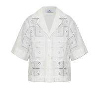 PS By Paul Smith - Camicia Traforata - - Blouses & Shirts - Donna - Bianco - S