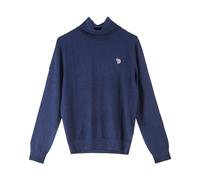 PS By Paul Smith - Dolcevita Zebra - - Knitwear - Uomo - Blu - XL
