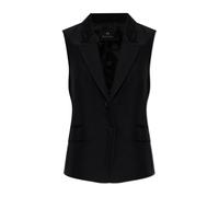 PS By Paul Smith - Gilet Dolcevita con Revers Chiuse - - Jackets - Donna - Nero - S