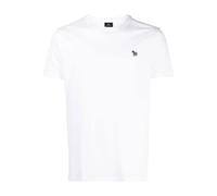PS By Paul Smith - Magliette Bianca in Cotone con Patch Logo - - Tops - Uomo - Bianco - S