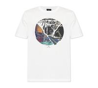 PS By Paul Smith - T-shirt con stampa colorata - - Tops - Uomo - Bianco - L