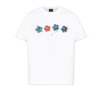 PS By Paul Smith - T-shirt floreale Zine - - Tops - Uomo - Bianco - XL
