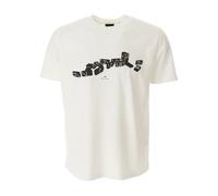 PS By Paul Smith - T-shirt stampa domino bianca - - Tops - Uomo - Bianco - M