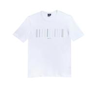 PS By Paul Smith - T-shirt Stitch Stripes - - Tops - Uomo - Bianco - L