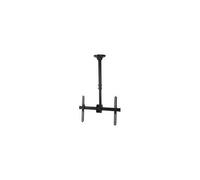 Pro Signal PS-FCM50-64S - Supporto a soffitto per TV a goccia regolabile da 560 mm a 910 mm, schermi da 37" a 70"