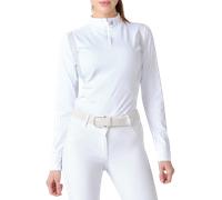 PS of Sweden Maglia da Concorso a Maniche Lunghe Madison, Bianco - L
