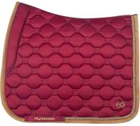 PS of Sweden Sottosella da Dressage Vintage Monogram, Midnight Fuchsia - FULL