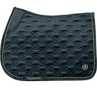 PS of Sweden Sottosella da Salto Velvet Monogram, Midnight Green - COB