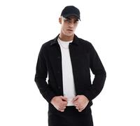 PS Paul Smith - Camicia giacca casual nera in coordinato-Nero 50