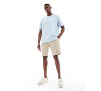 PS Paul Smith - Pantaloncini chino beige con logo a zebra-Neutro W34