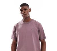 PS Paul Smith - T-shirt oversize viola con logo sorridente 50