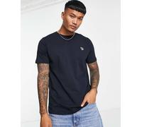 PS Paul Smith - T-shirt vestibilità classica blu navy con logo 50