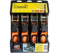 PS Trading CON-CRT-3001 - Fascia per il letto: 25 mm x 3,8 m, 4 pezzi