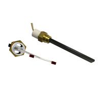 PS13-230-400 Resistenza accensione per stufe a pellet in cristalli di quarzo nero, con raccordo filettato 3/8' GAS.