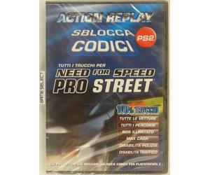 PS2 ACTION REPLAY PER NEED FOR SPEED PRO STREET TUTTI I TRUCCHI PLAYSTATION 2