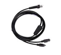 PS2 Cavo KBW per PSC Datalogic QuickScan QS6500 Barcode Scanner, 6FT 2M PS2 Keyboard Wedge Straight