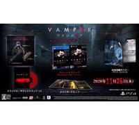 PS4 Vampyr Special Edition Software Poster Postcard Set Colonna Sonora Giappo...
