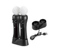 PS4 VR Move Motion Controllers Dual Charger - Enhanced VR Gamingï¼only chargerï¼