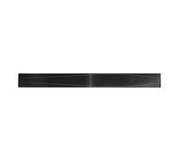Ps5 Black Stickers, Ps5 Center Skin Strip, Faceplates per Ps5 Console Middle Skin Integral Scratch Resistant Middle Strip Sticker per Ps5 Optical Drive Edition Host Carbon Black (Fibra di carbonio ner
