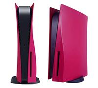 PS5 - Cover antipolvere per console PS5, per dischi Edition, per Playstation 5, protezione frontale e piastra di ricambio per Sony PS 5, antipolvere, antigraffio, colore: rosso