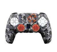 PS5 Silicone Skin + Grips + Touchpad Sticker - Camouflage [Edizione: Germania]