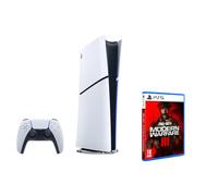 PS5 Slim e Call of Duty: Modern Warfare III Pack - Console giochi Playstation 5 Slim (digitale) da 1 TB, bianco - Nouvo