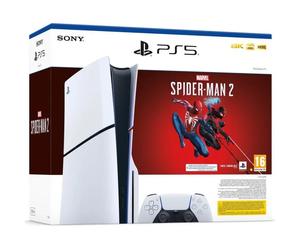 PS5 Slim e Marvel's Spider-man 2 Pack - Console di gioco PlayStation 5 Slim da 1 TB (standard) - Nouvo