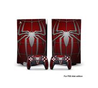 PS5dg-0116 - Adesivo in vinile con skin Capitan America Iron Man Venom per console PS5 Disk Edition e 2 controller