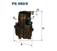 PS980/9 Filtro carburante Filtron