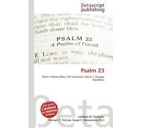 Psalm 23: Psalm, Hebrew Bible, Old Testament, David, J. Douglas MacMillan