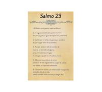 Psalm 23 Salmo 23 Bilingual Bible Verse The Lord is My Shepherd Christian Scripture Wall Decor
