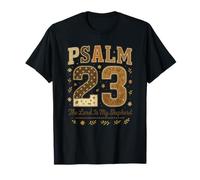 Psalm 23 The Lord Is My Shepherd Stitched Patchwork Christia Maglietta