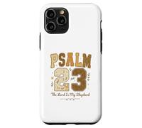 Psalm 23 The Lord Is My Shepherd Stitched Vintage Christian Custodia per iPhone 11 Pro