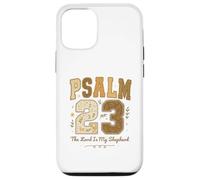 Psalm 23 The Lord Is My Shepherd Stitched Vintage Christian Custodia per iPhone 12/12 Pro
