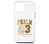 Psalm 23 The Lord Is My Shepherd Stitched Vintage Christian Custodia per iPhone 12 Pro Max