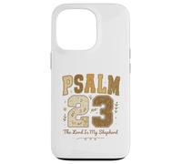 Psalm 23 The Lord Is My Shepherd Stitched Vintage Christian Custodia per iPhone 13 Pro