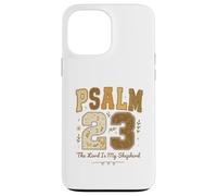 Psalm 23 The Lord Is My Shepherd Stitched Vintage Christian Custodia per iPhone 13 Pro Max