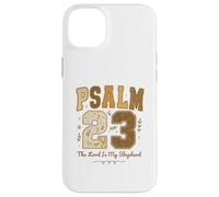 Psalm 23 The Lord Is My Shepherd Stitched Vintage Christian Custodia per iPhone 14 Plus