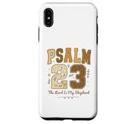 Psalm 23 The Lord Is My Shepherd Stitched Vintage Christian Custodia per iPhone XS Max