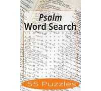 Psalm Word Search: Word Search Puzzles Easy to Read Print about The Psalms and more | 6x9 inches, 110 pages | 55 Puzzles | Gift for Vacations, Holiday, and Spare Time.