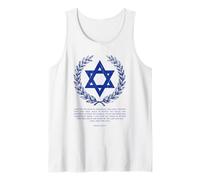 Psalms 122:6-9 Elegant Star of David Israel Bible Verse Canotta