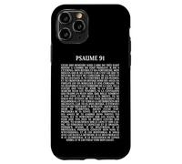 Psalms 91 Bible Verse Protection Safety Blessing (FRENCH) Custodia per iPhone 11 Pro
