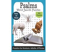 Psalms Word Search Puzzles: Easy to Read Word Search Puzzle Book About Psalms, Bible, Scripture, and More | 110 Pages | 50+ Puzzles | 6x9 inches | Perfect for Vacations, Holidays, & Relaxation