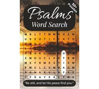 Psalms Word Search: Word Search Puzzles Inspired by Scripture with Easy to Read Print about Psalms, Edition for Spiritual Seekers of All Ages / 6⨉9 ... … Gift for Vacations, Holidays and Relaxation