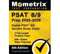 PSAT 8/9 Prep 2025-2026 - 3 Full-Length Practice Tests, 200+ Online (Tascabile)