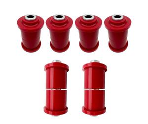 PSB Bushings - Set Completo di boccole in Poliuretano per Molla Posteriore e Staffa Superiore - Compatibile con VW Caddy 2004-2020