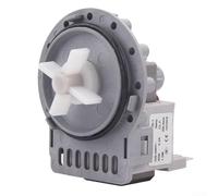 PSB P25-1 - Motore per pompa di scarico per lavatrici completamente automatiche, parte di ricambio efficiente per il drenaggio dell'acqua, alloggiamento in plastica, grigio PSB P25-1
