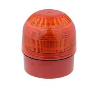 PSC-0049: sirena acustico-visiva 17-60VDC, luce lampeggiante LED KLAXON SIGNALS